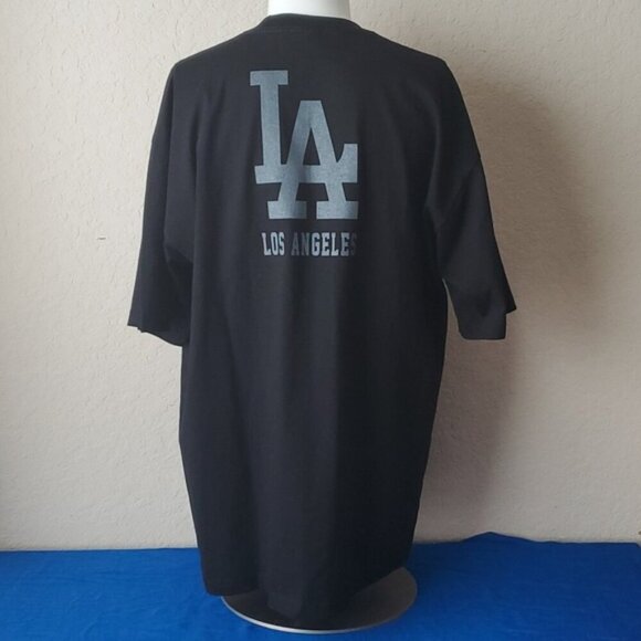 2X Pro Team Super Heavy Weight Los Angeles LA Baseball "RESPECT" Black T… - Picture 4 of 8